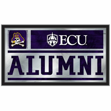 HOLLAND BAR STOOL CO East Carolina 26" x 15" Alumni Mirror MAlumEcarol